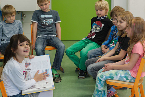 Schüler in Klassenzimmer, © Günster 2015